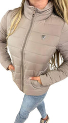 Guess Damen Steppjacke Solid Heavy Diann Puffer Jacke