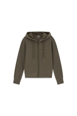 GUESS Damen Full Zip Sweatshirt Olympe Full Zip Hoodie Sweatsh