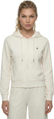GUESS Damen Full Zip Sweatshirt Olympe Full Zip Hoodie Sweatsh