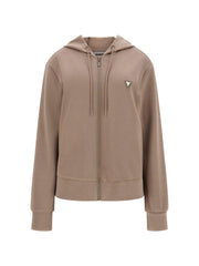 GUESS Damen Full Zip Sweatshirt Olympe Full Zip Hoodie Sweatsh