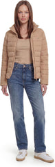 Guess Damen Steppjacke Solid Heavy Diann Puffer Jacke