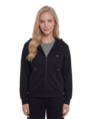 GUESS Damen Full Zip Sweatshirt Olympe Full Zip Hoodie Sweatsh