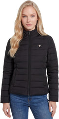 Guess Damen Steppjacke Solid Heavy Diann Puffer Jacke