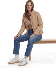 Guess Damen Steppjacke Solid Heavy Diann Puffer Jacke