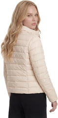 Guess Damen Steppjacke Solid Heavy Diann Puffer Jacke