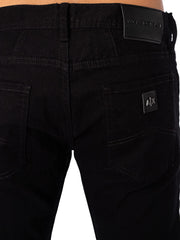 A|X Armani Exchange Herren Jeans 5 Pocket Pocket Straight Denim