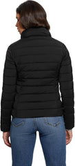 Guess Damen Steppjacke Solid Heavy Diann Puffer Jacke