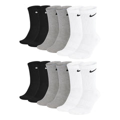 Nike Herren Everyday Cushioned Crew Crew-trainingssocken (6 Paar)