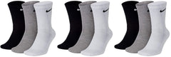 Nike Herren Everyday Cushioned Crew Crew-trainingssocken (6 Paar)