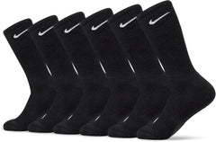 Nike Herren Everyday Cushioned Crew Crew-trainingssocken (6 Paar)
