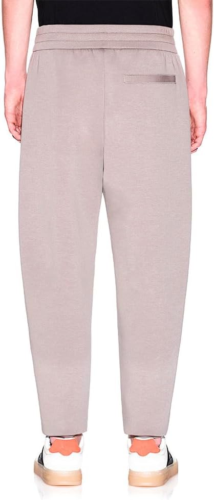Armani Exchange Herren Sweatpants One Block Up, Color Contrast Embroiderd Logo