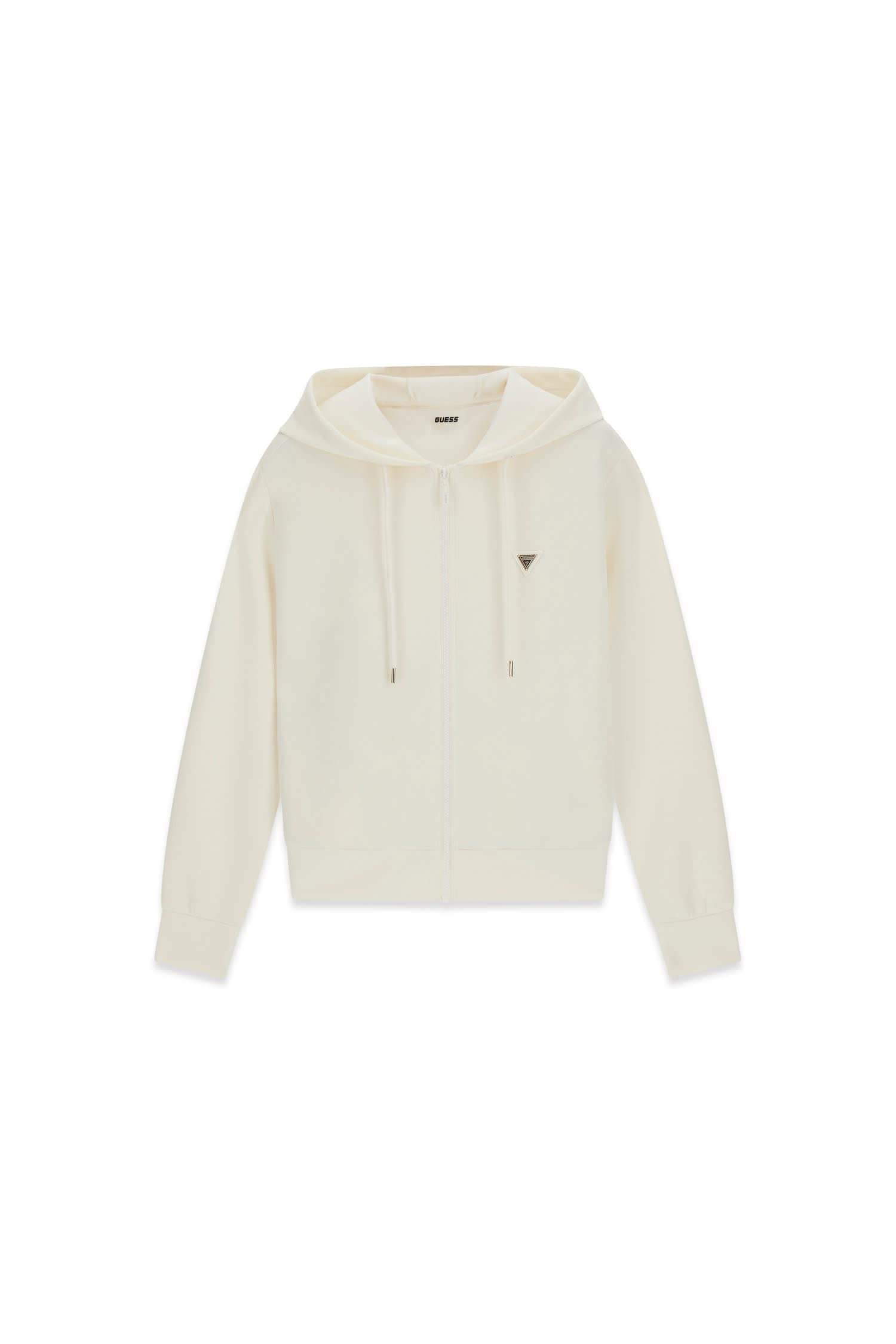 GUESS Damen Full Zip Sweatshirt Olympe Full Zip Hoodie Sweatsh