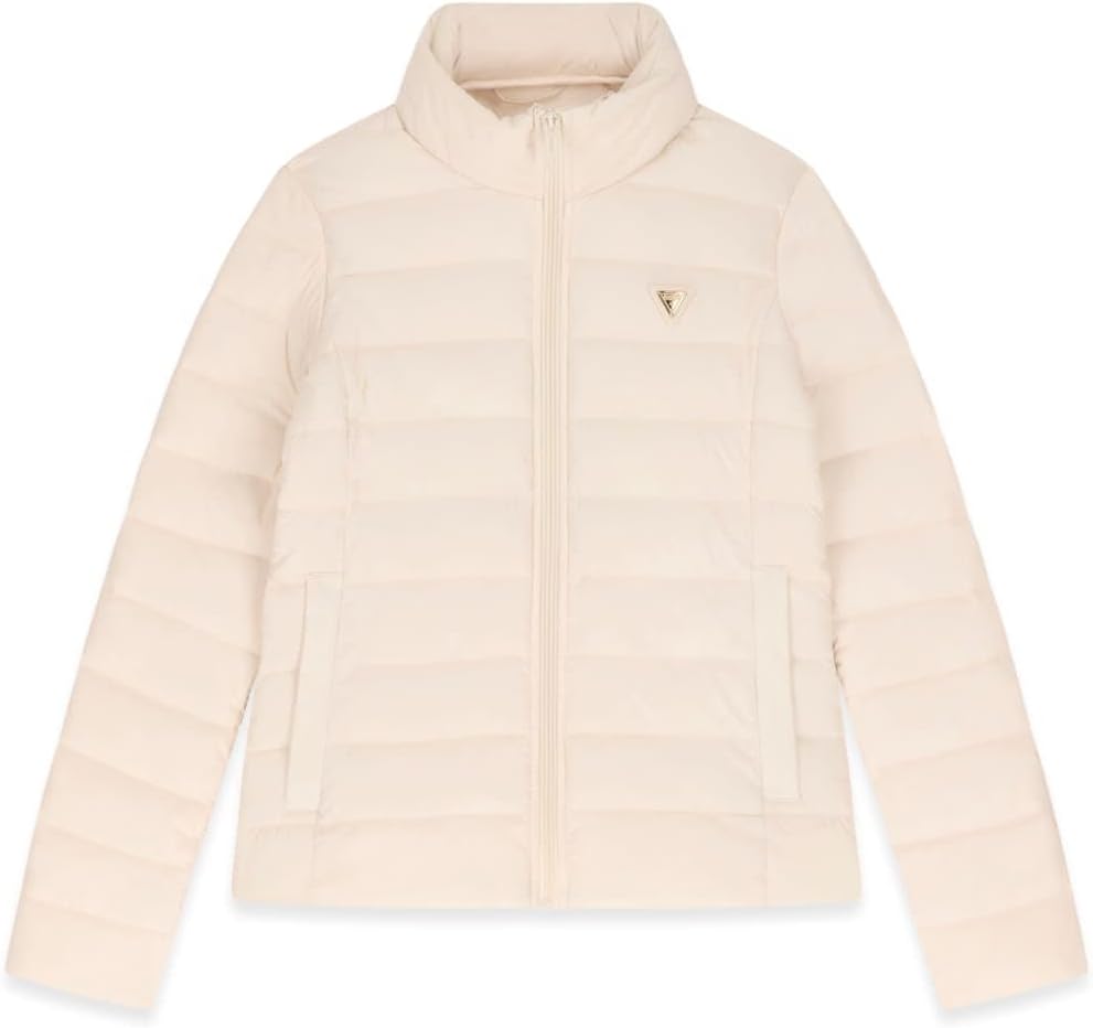 Guess Damen Steppjacke Solid Heavy Diann Puffer Jacke
