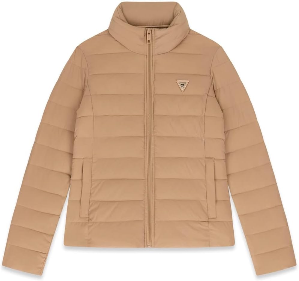 Guess Damen Steppjacke Solid Heavy Diann Puffer Jacke