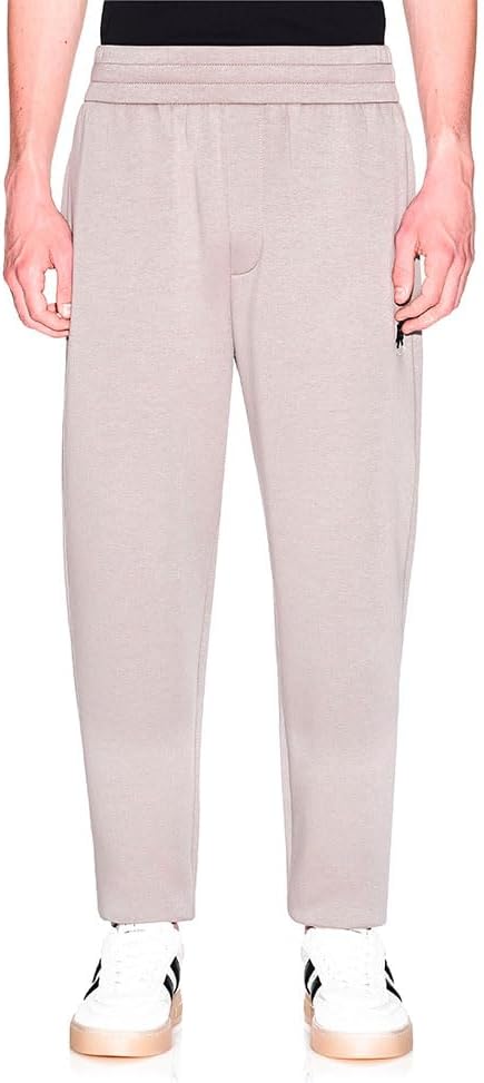 Armani Exchange Herren Sweatpants One Block Up, Color Contrast Embroiderd Logo