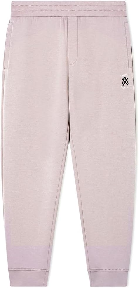 Armani Exchange Herren Sweatpants One Block Up, Color Contrast Embroiderd Logo