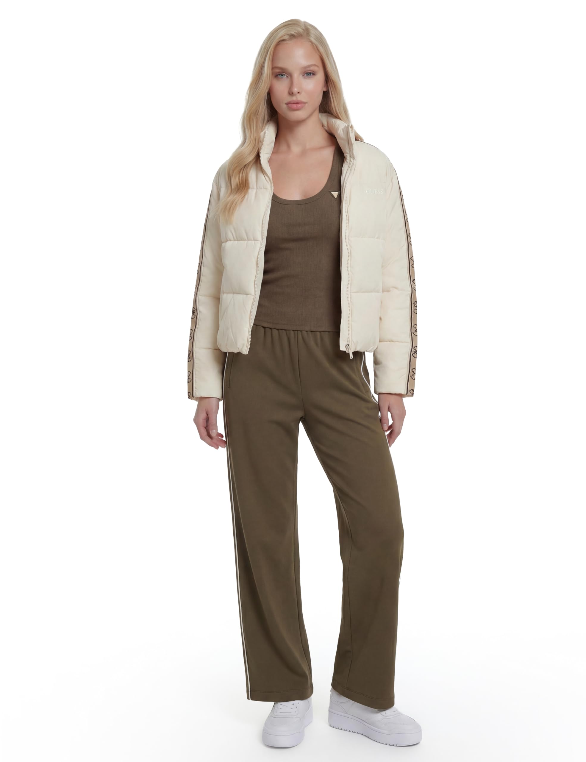 Guess Damen Jacke Jean Puffer Jacket