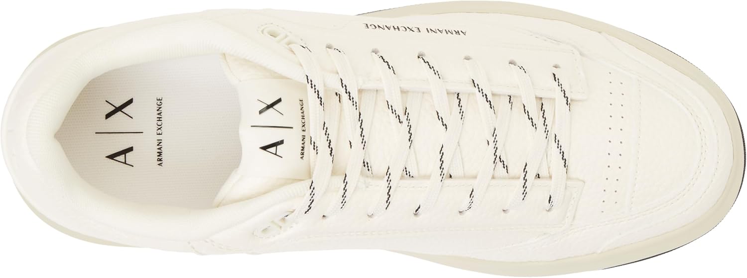Armani Exchange Herren Venice, Logo Tab On Sole Sneaker