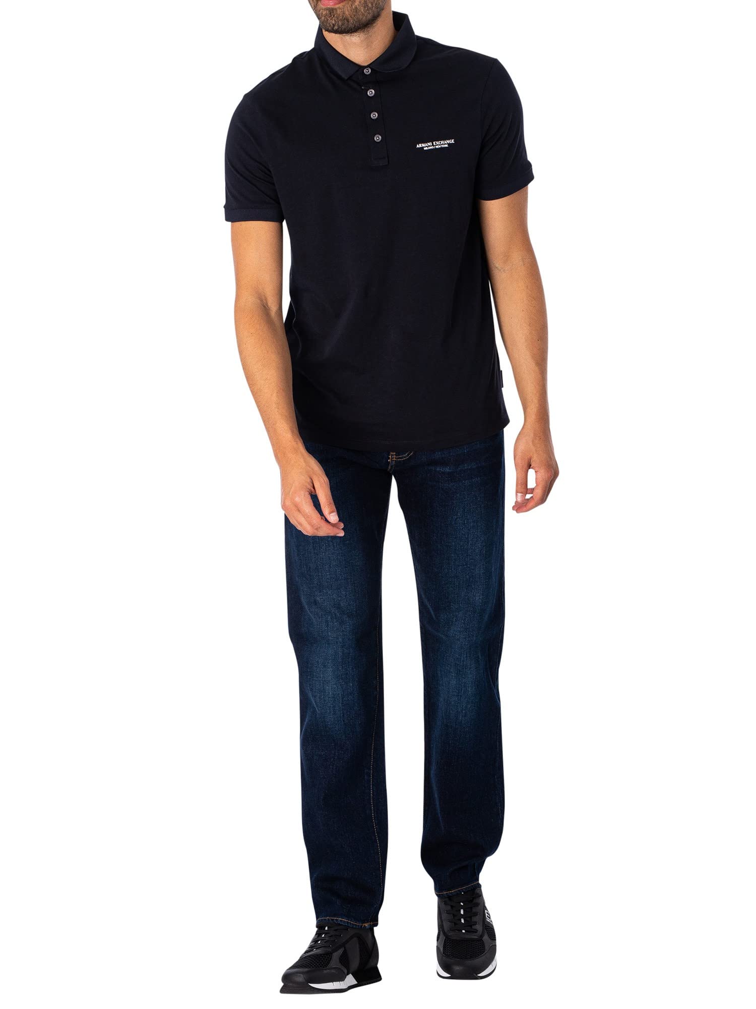 A|X Armani Exchange Herren Jeans 5 Pocket Pocket Straight Denim