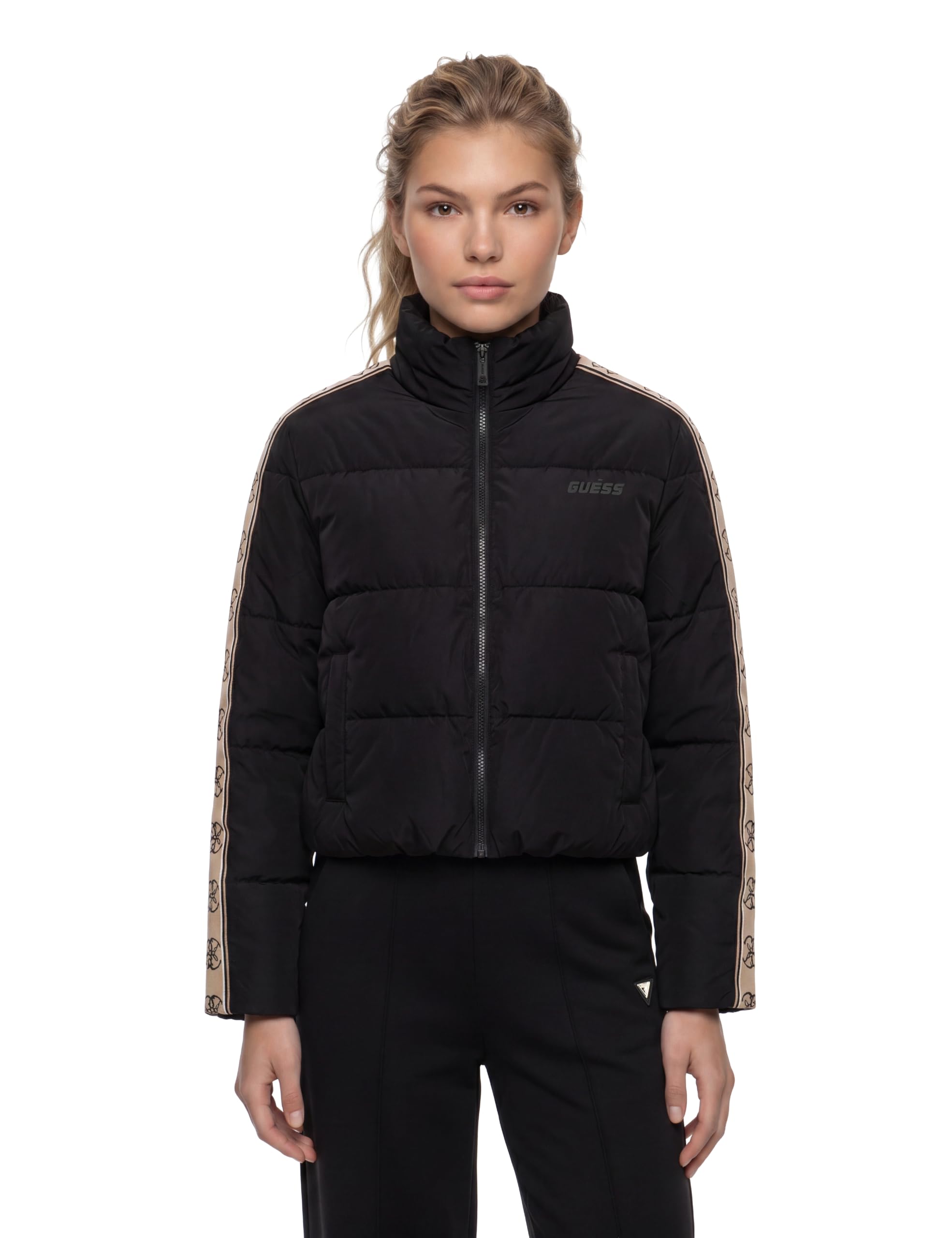 Guess Damen Jacke Jean Puffer Jacket