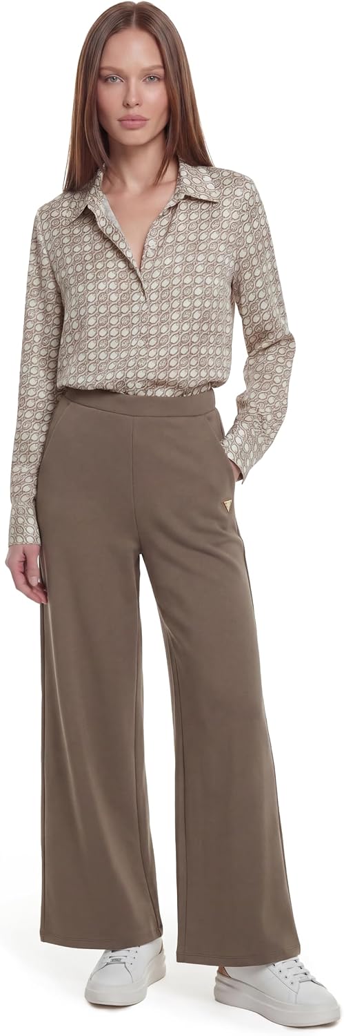 Guess Damen Palazzohose Olympe Wide Leg Pants