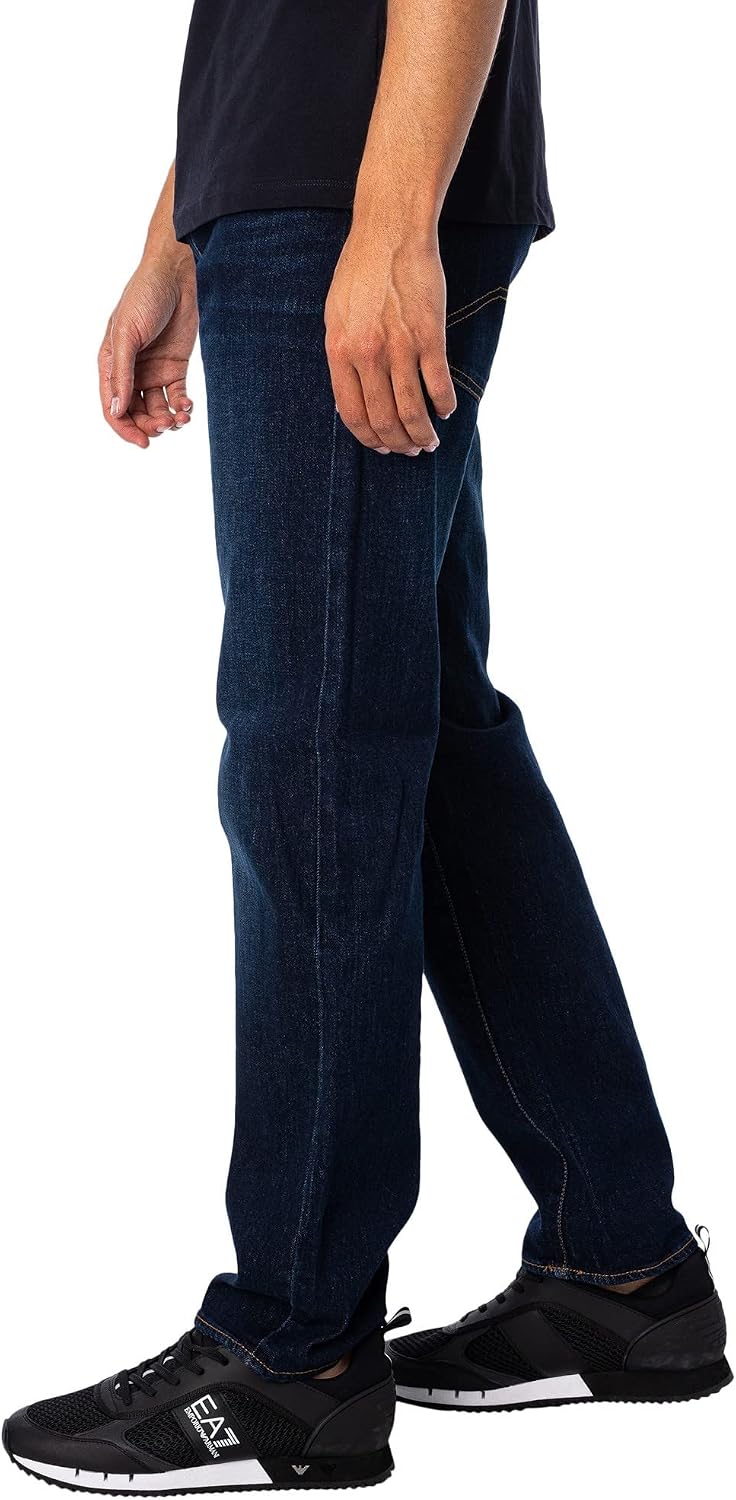A|X Armani Exchange Herren Jeans 5 Pocket Pocket Straight Denim
