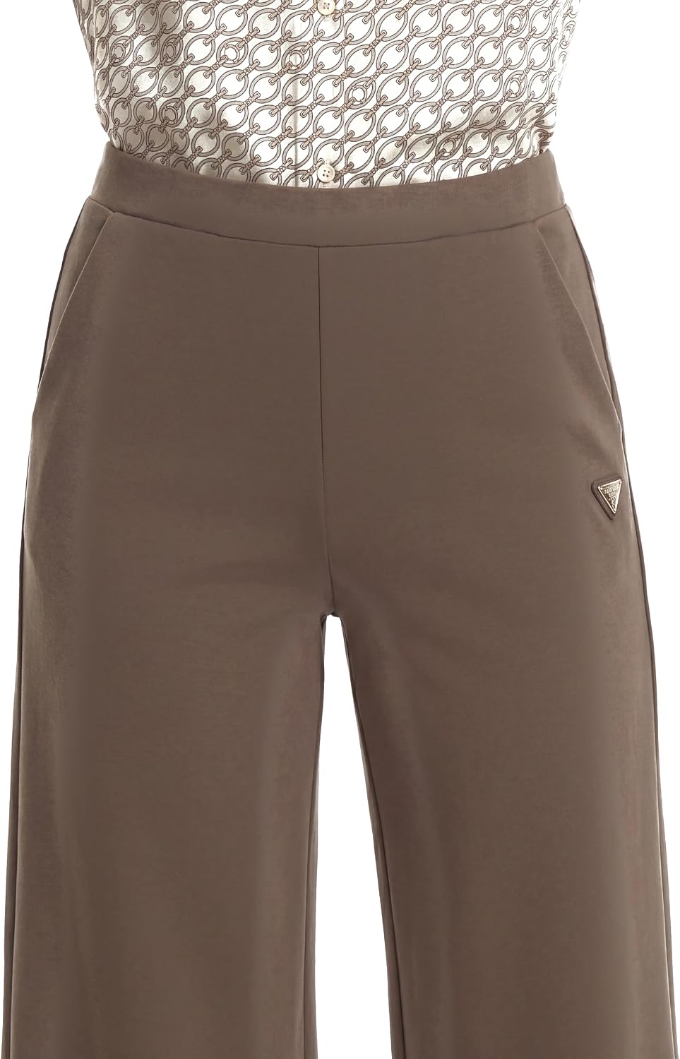 Guess Damen Palazzohose Olympe Wide Leg Pants