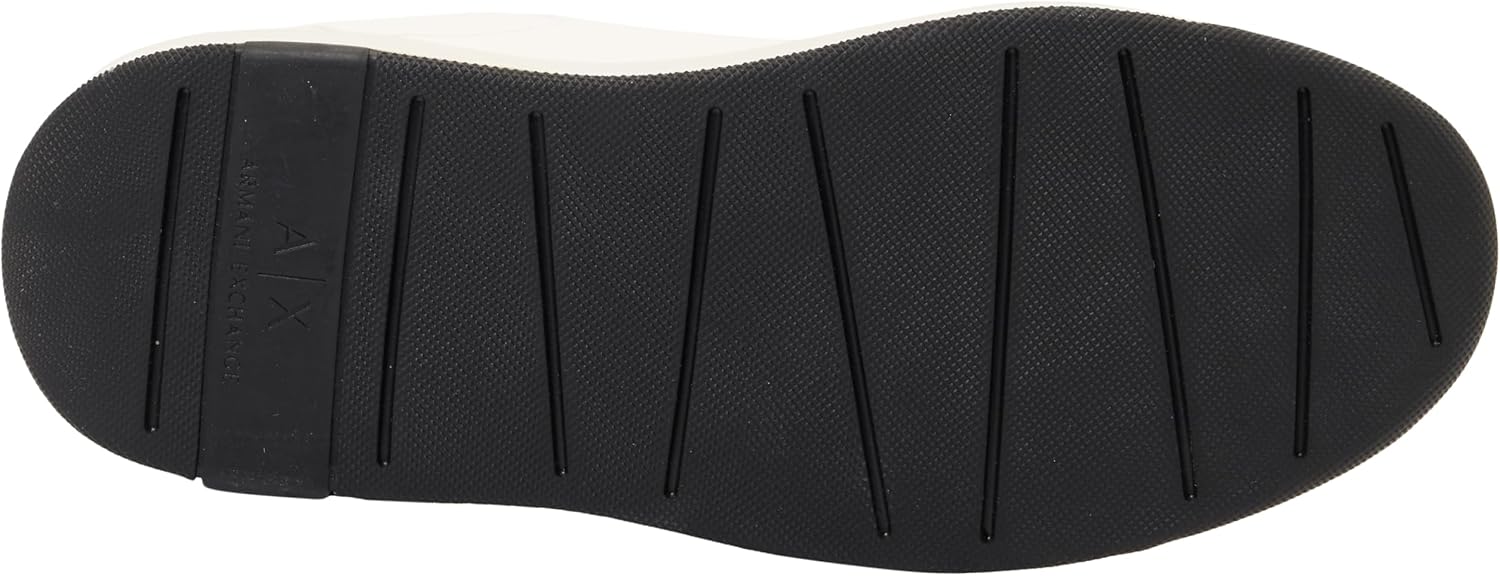 Armani Exchange Herren Venice, Logo Tab On Sole Sneaker