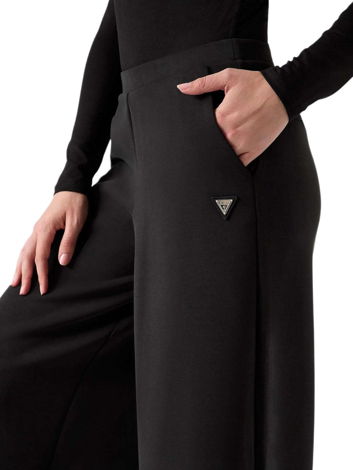 Guess Damen Palazzohose Olympe Wide Leg Pants
