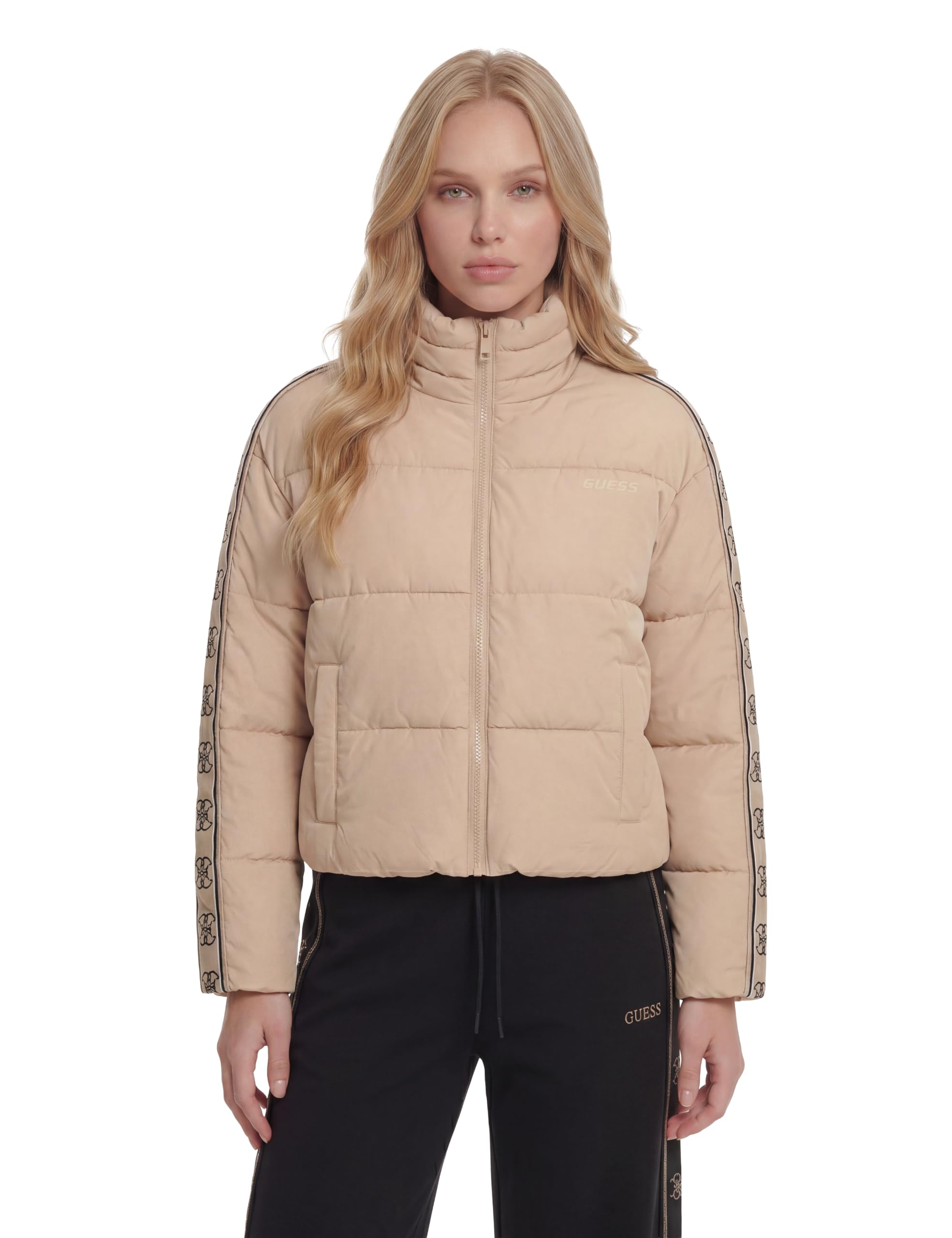 Guess Damen Jacke Jean Puffer Jacket