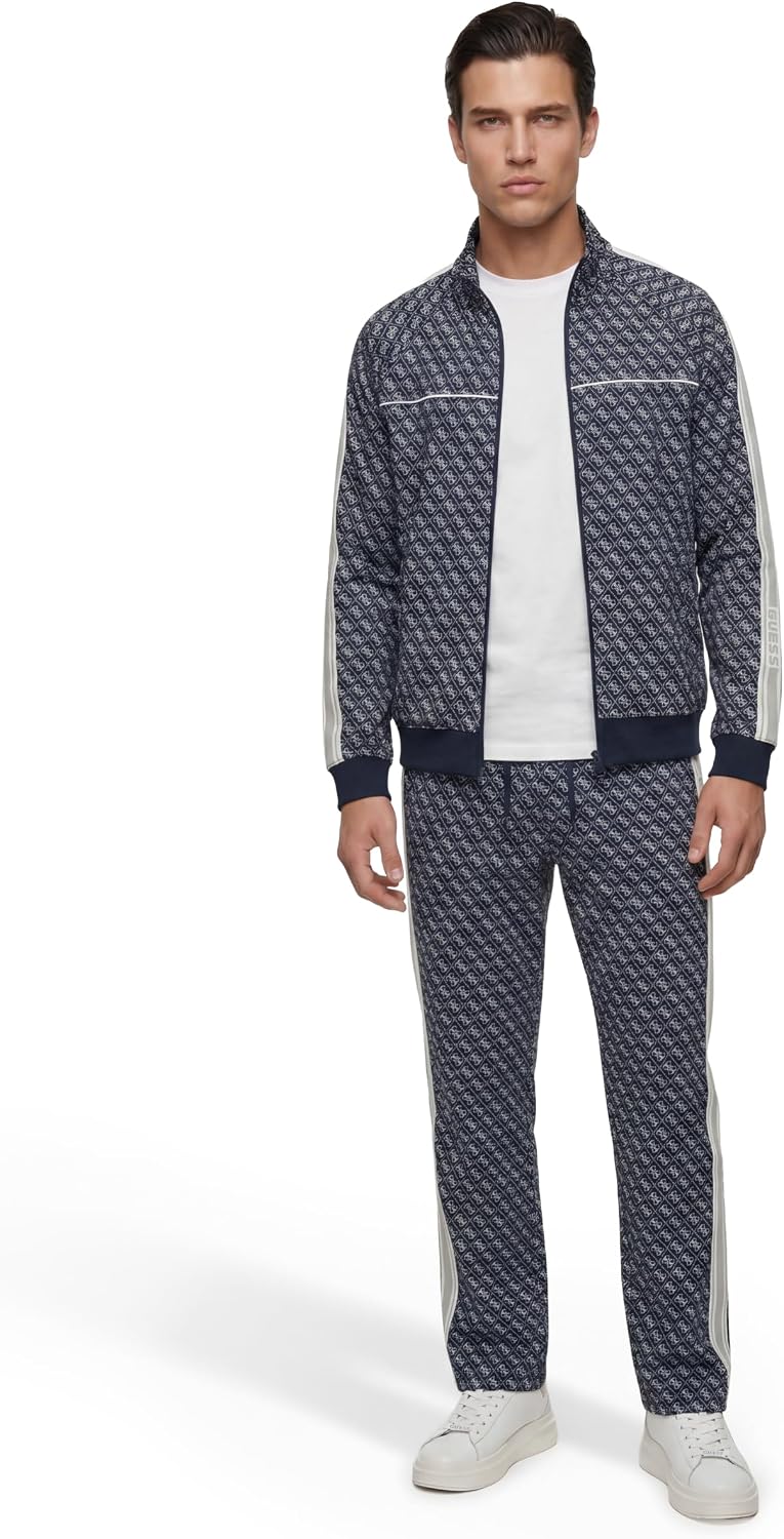 Guess Herren Full Zip Sweatshirt Parimo High Neck Full Zip SWEA