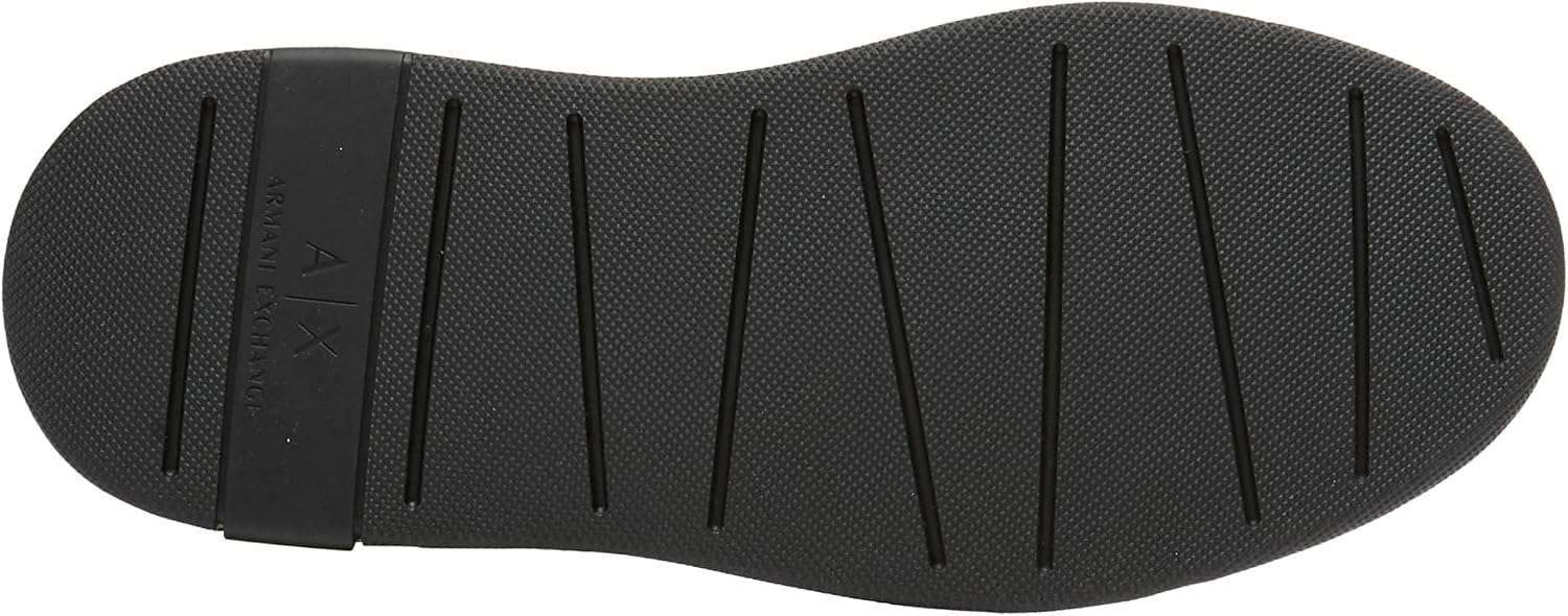 Armani Exchange Herren Venice, Logo Tab On Sole Sneaker