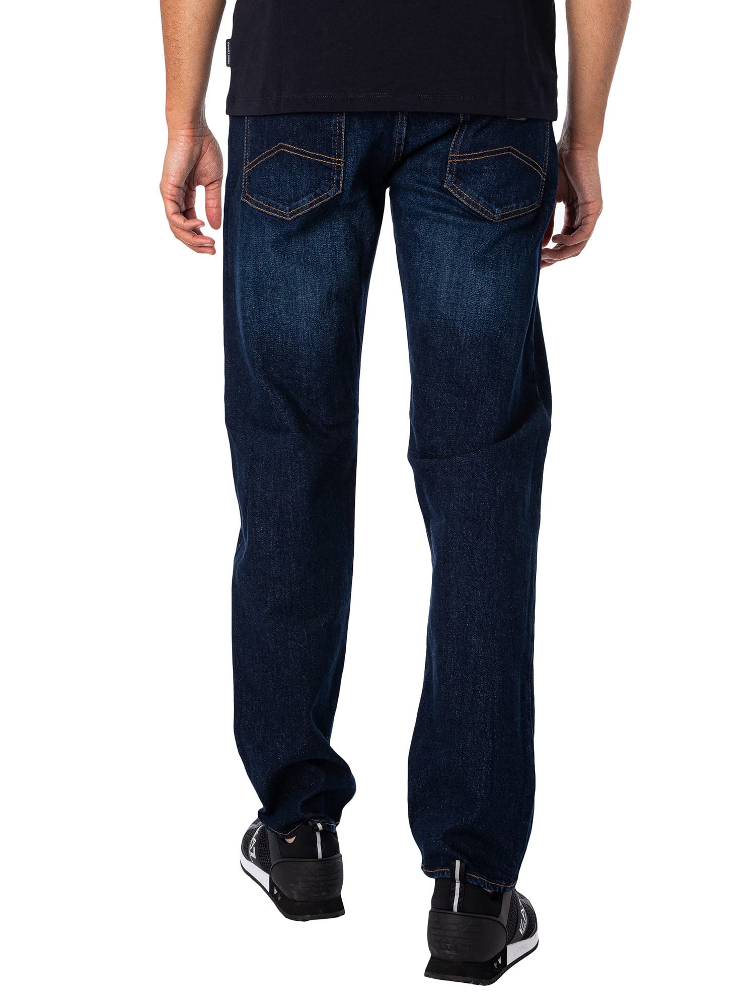 A|X Armani Exchange Herren Jeans 5 Pocket Pocket Straight Denim