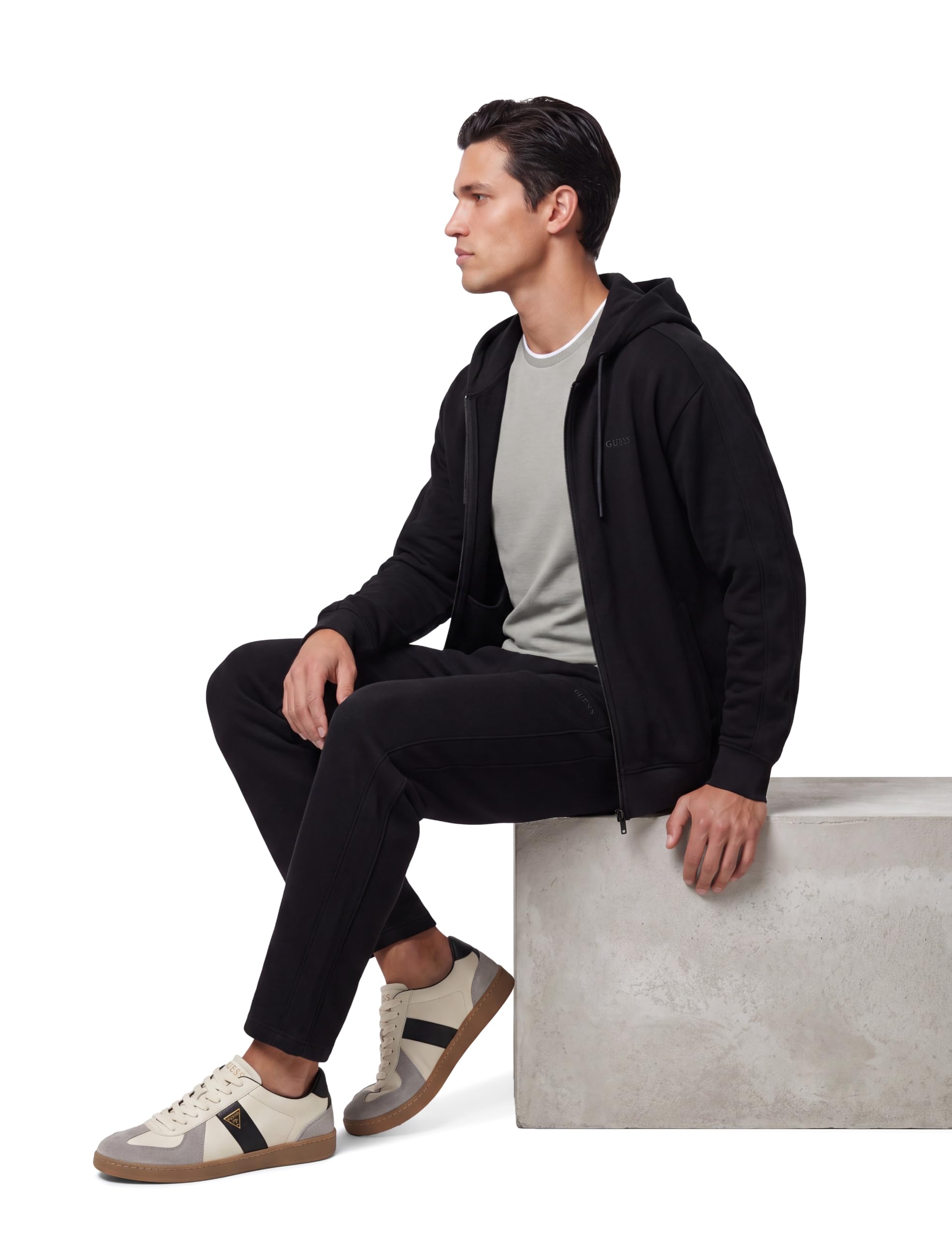 Guess Herren Full Zip Sweatshirt Kenneth