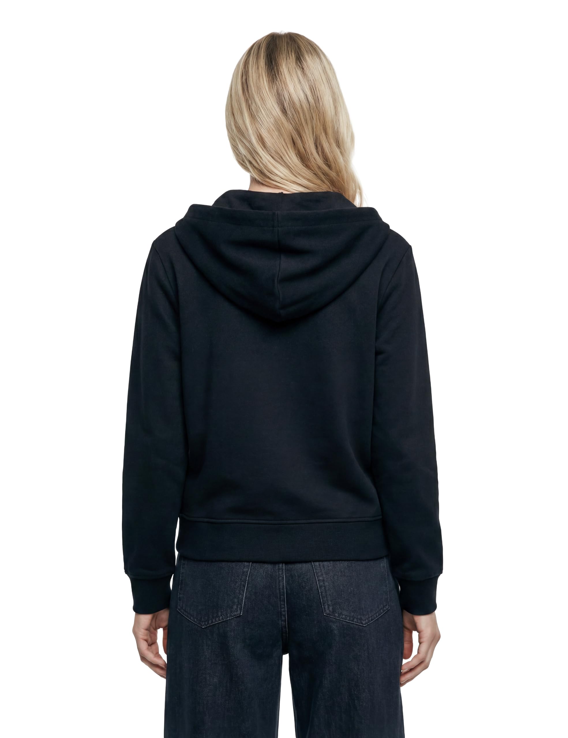 GUESS Damen Full Zip Sweatshirt Olympe Full Zip Hoodie Sweatsh