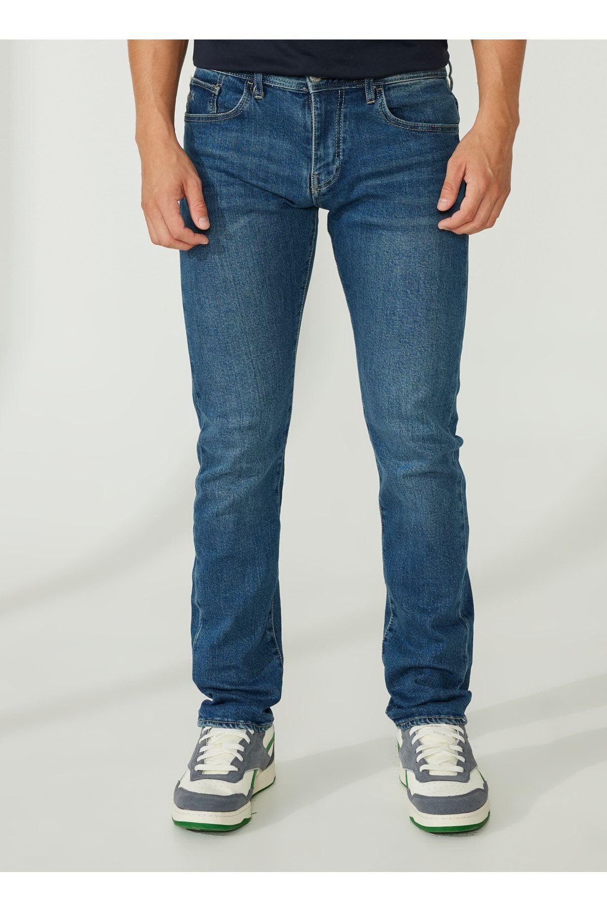 A|X Armani Exchange Herren Jeans 5 Pocket Pocket Straight Denim