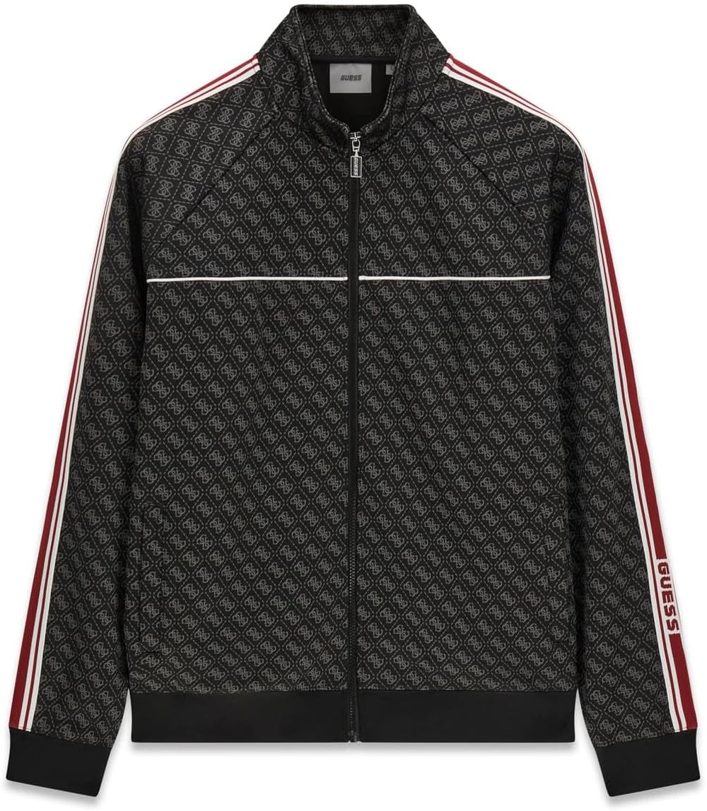 Guess Herren Full Zip Sweatshirt Parimo High Neck Full Zip SWEA