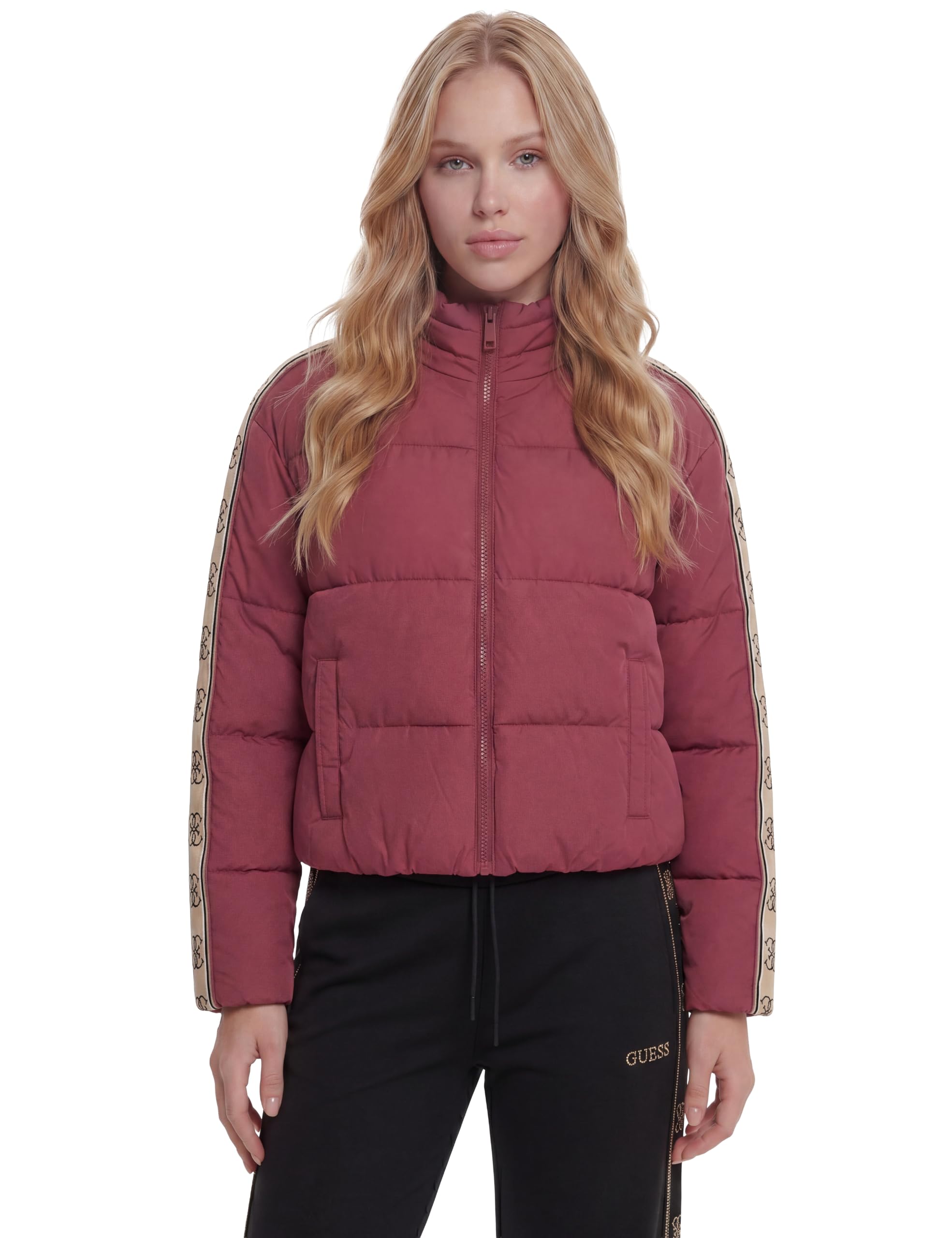 Guess Damen Jacke Jean Puffer Jacket