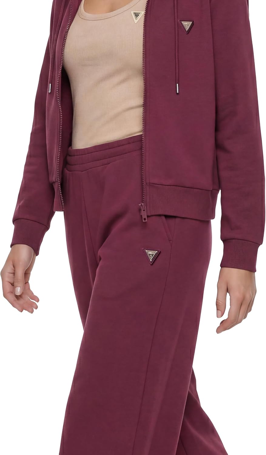 Guess Damen Palazzohose Olympe Wide Leg Pants