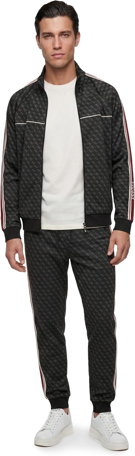 Guess Herren Full Zip Sweatshirt Parimo High Neck Full Zip SWEA