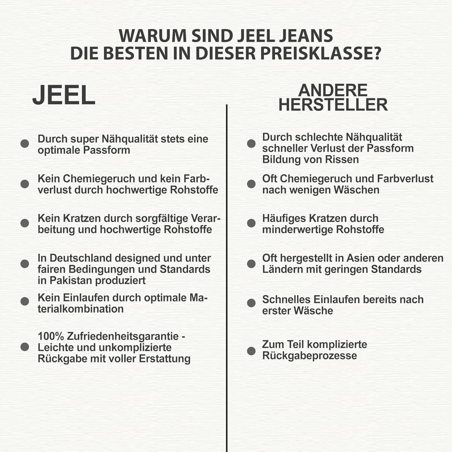 JEEL Herren Sweat-Jeans - Regular-Fit Straight-Cut - Stretch Washed Denim-Look - Jeans-Hose
