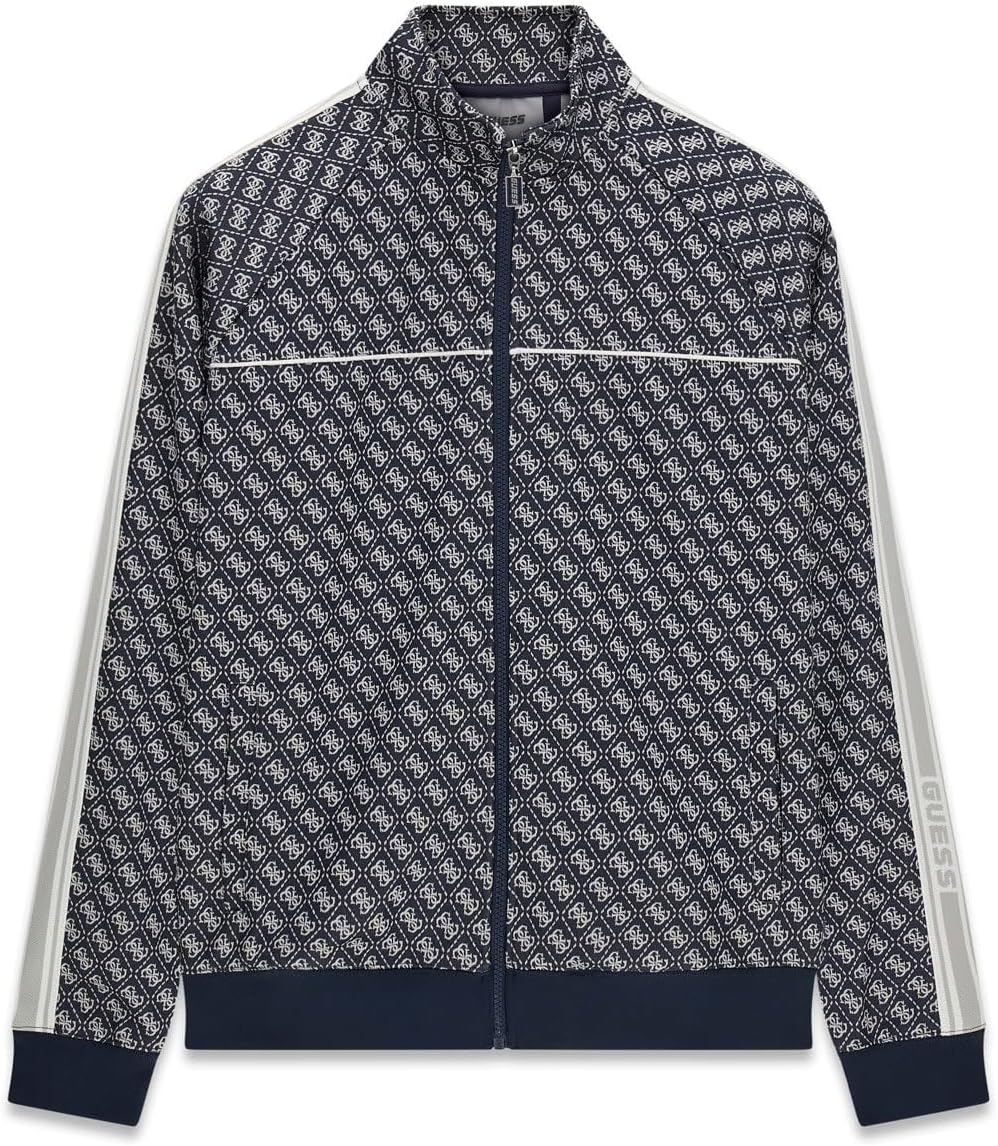 Guess Herren Full Zip Sweatshirt Parimo High Neck Full Zip SWEA