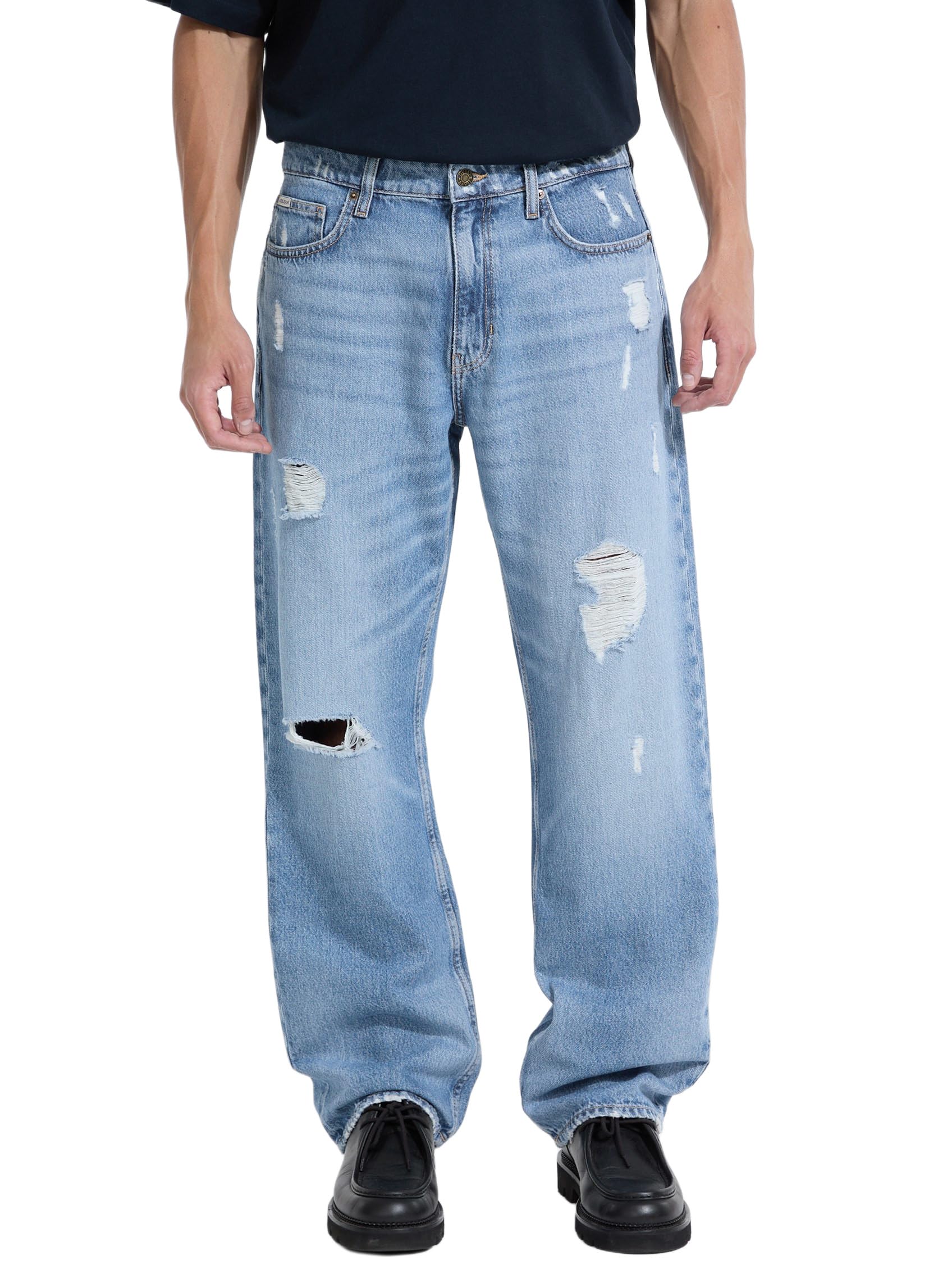Guess Damen Jeans Eco Gj G18 Relaxed Jean