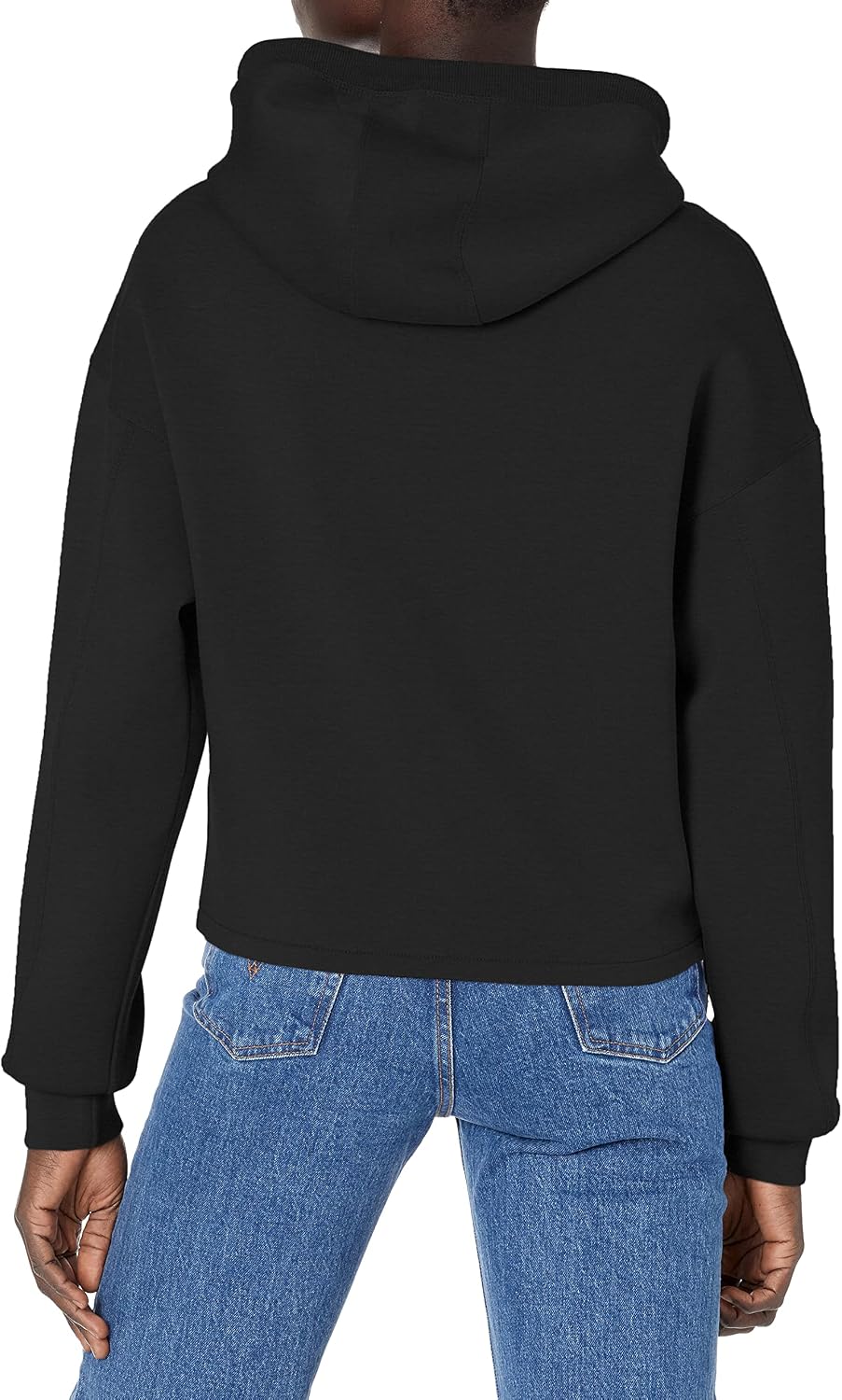 GUESS Damen Active Long Sleeve Oversized Logo Hooded Sweatshirt Kapuzenpullover