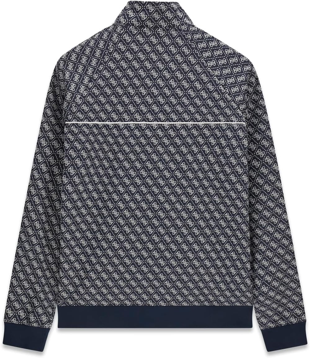 Guess Herren Full Zip Sweatshirt Parimo High Neck Full Zip SWEA