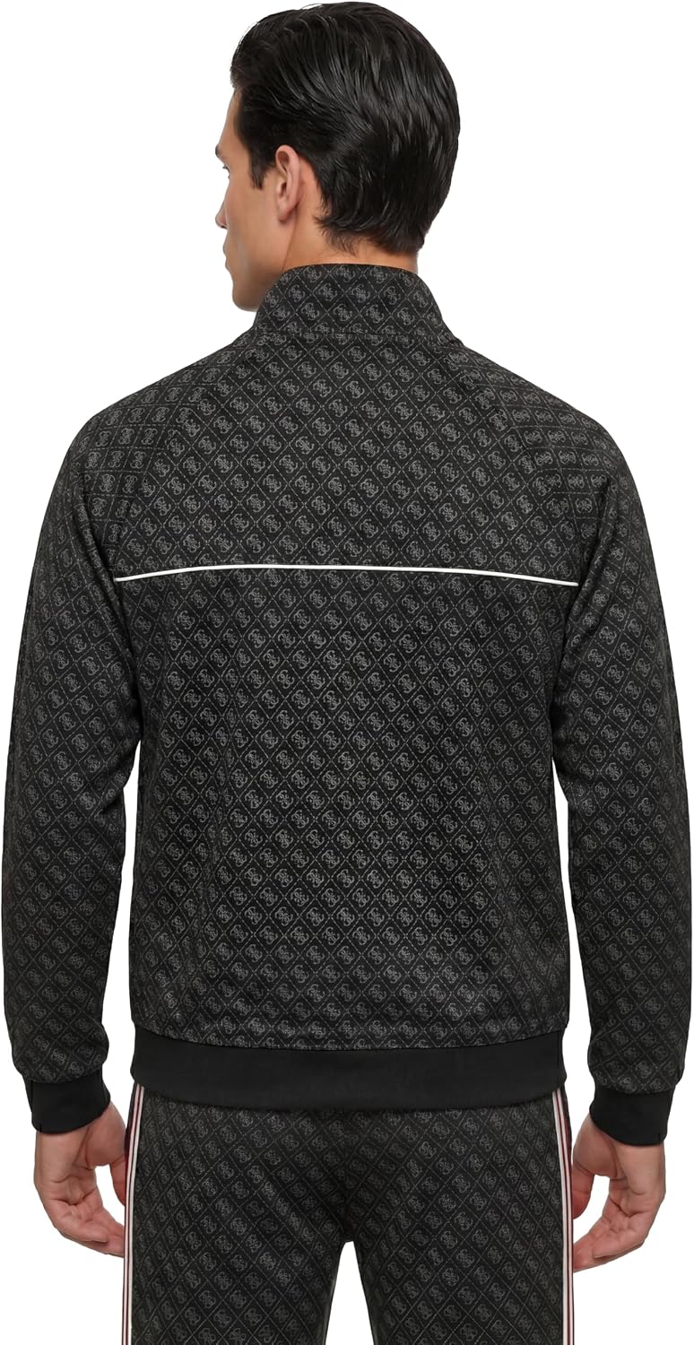 Guess Herren Full Zip Sweatshirt Parimo High Neck Full Zip SWEA