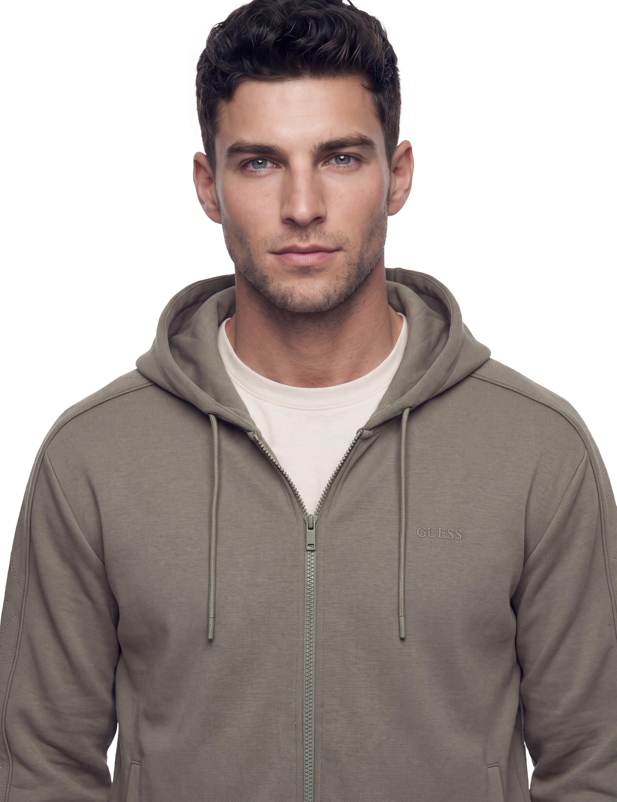 Guess Herren Full Zip Sweatshirt Kenneth