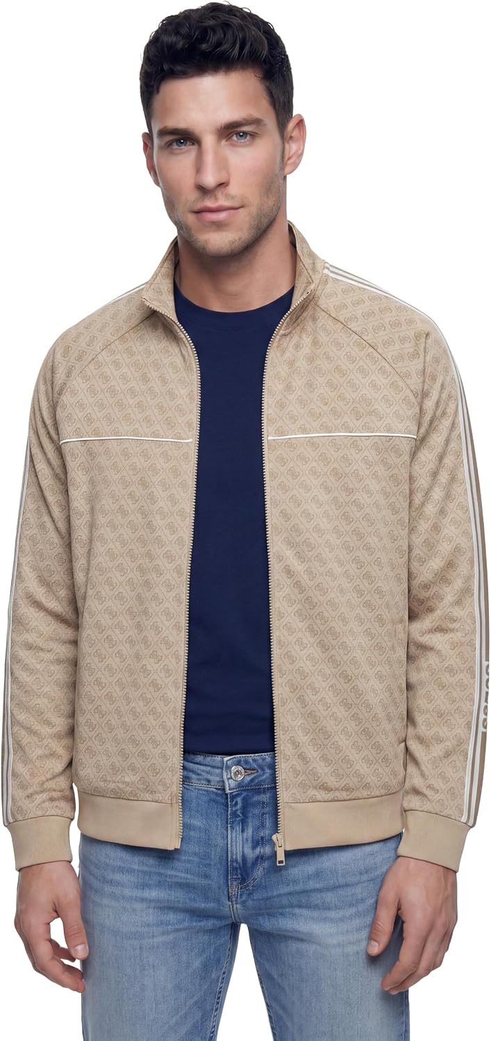 Guess Herren Full Zip Sweatshirt Parimo High Neck Full Zip SWEA