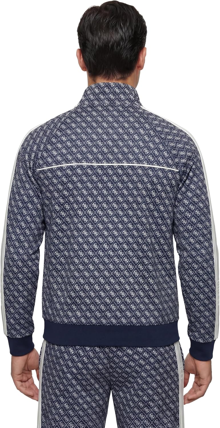 Guess Herren Full Zip Sweatshirt Parimo High Neck Full Zip SWEA
