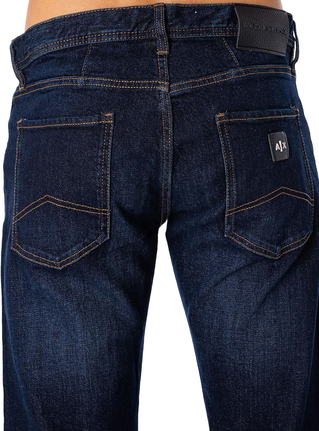 A|X Armani Exchange Herren Jeans 5 Pocket Pocket Straight Denim